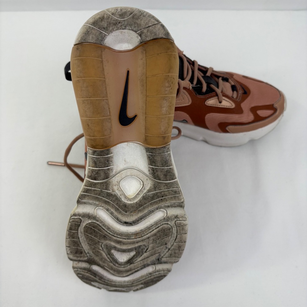 Nike Air Max 200 Metallic Red Bronze Womens Sneakers Shoes CT1185-900 Size 5.5 - Picture 10 of 12